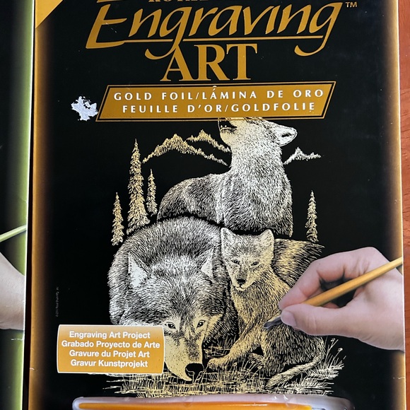 Royal & Langnickel Engraving Art Set - 8x10, Set of Two, New in Package - Picture 3 of 8